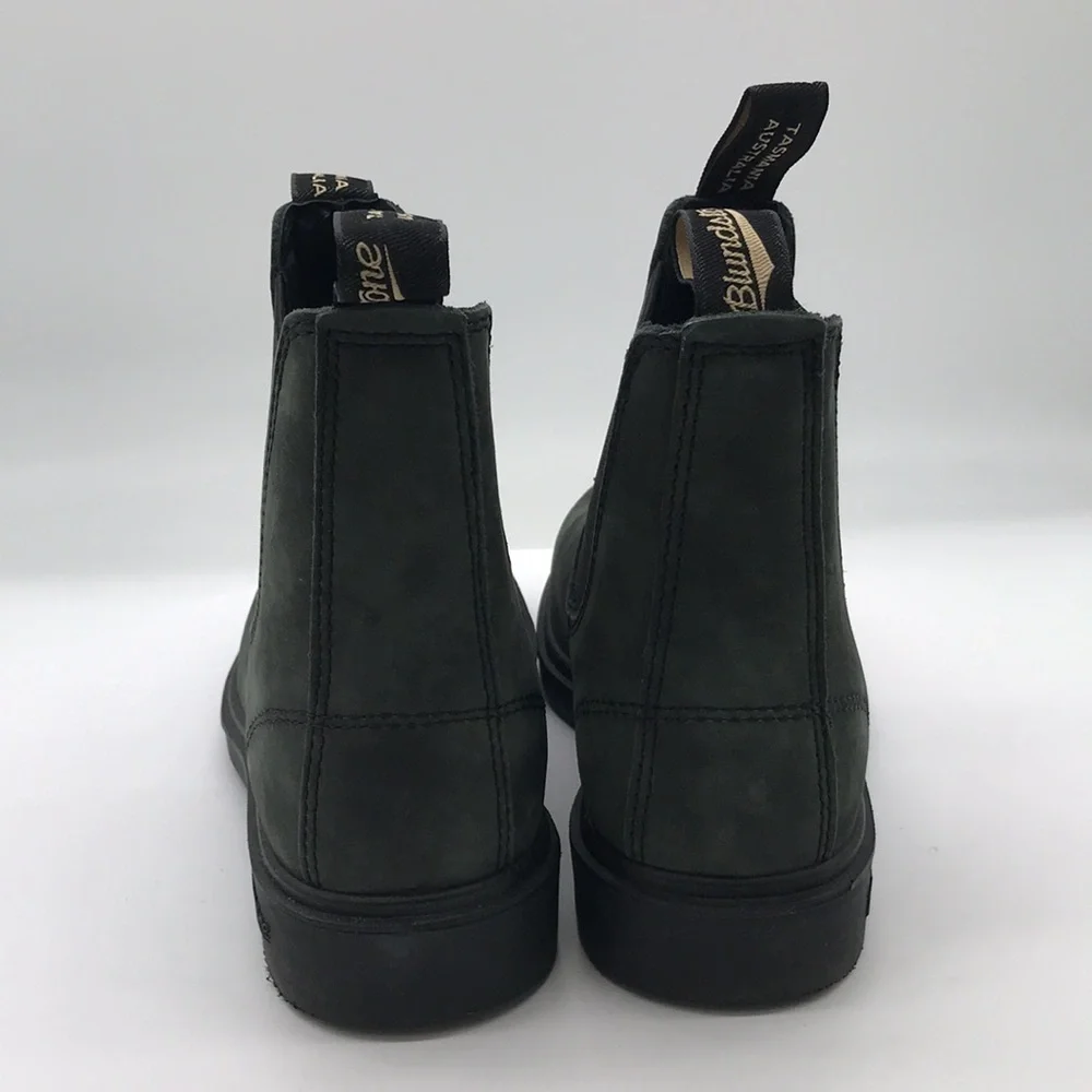 Blundstone Mens Chelsea Boots in Dark Green 7.5 US